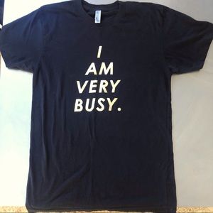 Shop ban.do I am very busy tee